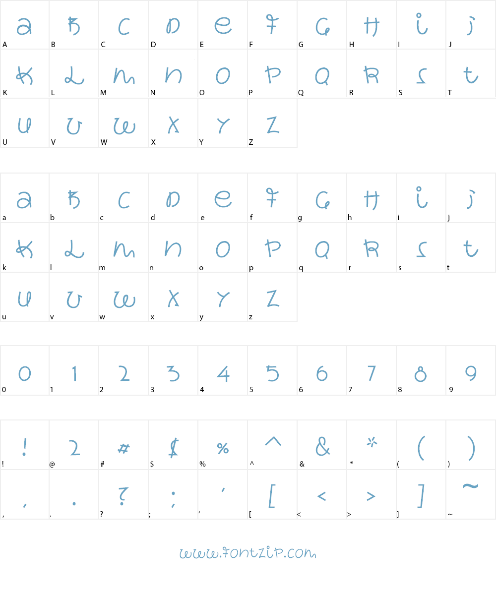 wacky sushi Font Character